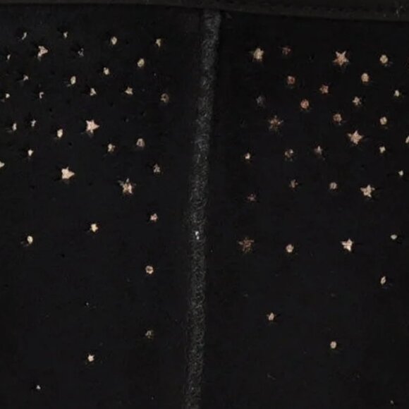 NEW UGG Women Classic Short Stargirl Black Mid Calf Sheepskin Boot - Picture 3 of 7